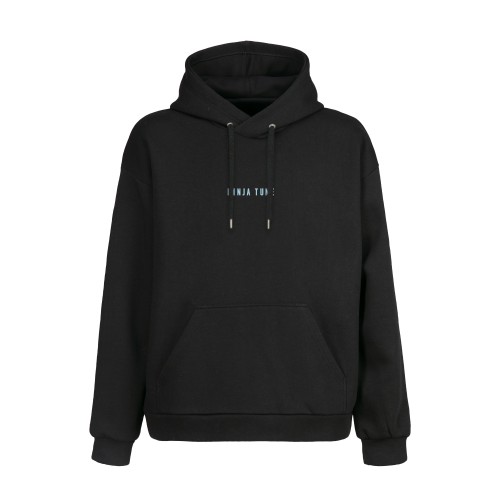 NINJA EST 1990 PIXEL BLACK HOODIE - 